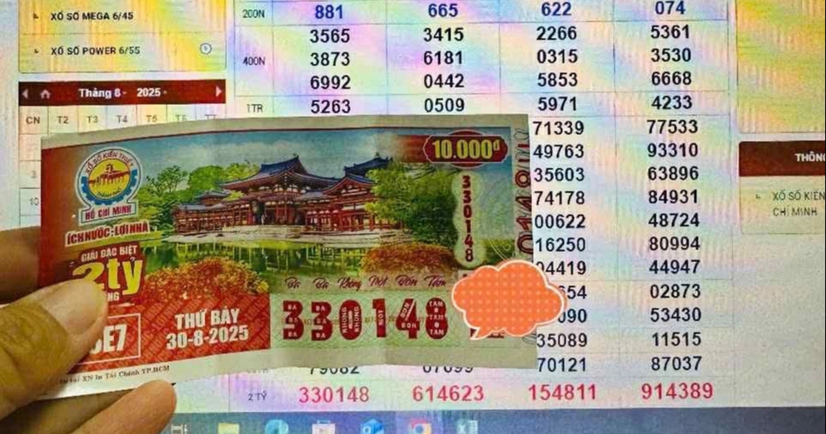 Xổ số miền Nam ng&agrave;y 30 th&aacute;ng 8: Vừa đổi thưởng tờ tr&uacute;ng độc đắc đ&agrave;i TP.HCM