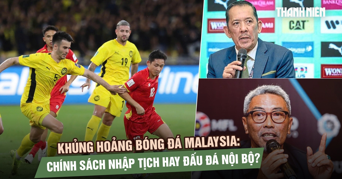 Khủng hoảng bóng đá Malaysia: Chính sách nhập tịch hay đấu đá nội bộ?