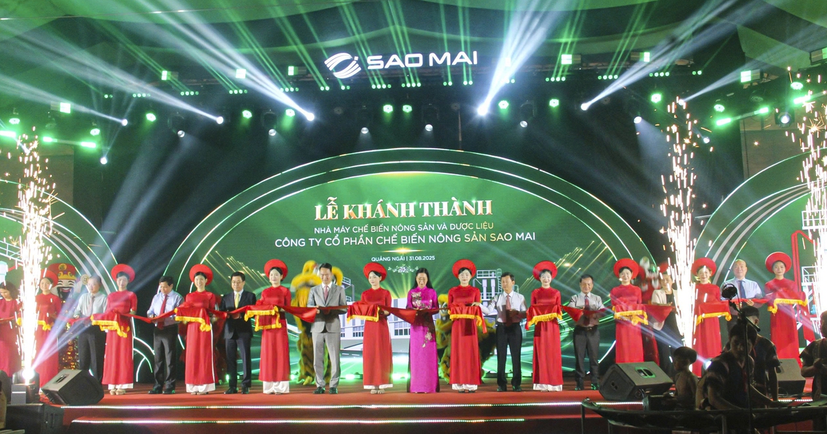 Khánh thành nhà máy chế biến nông sản và dược liệu 500 tỉ đồng