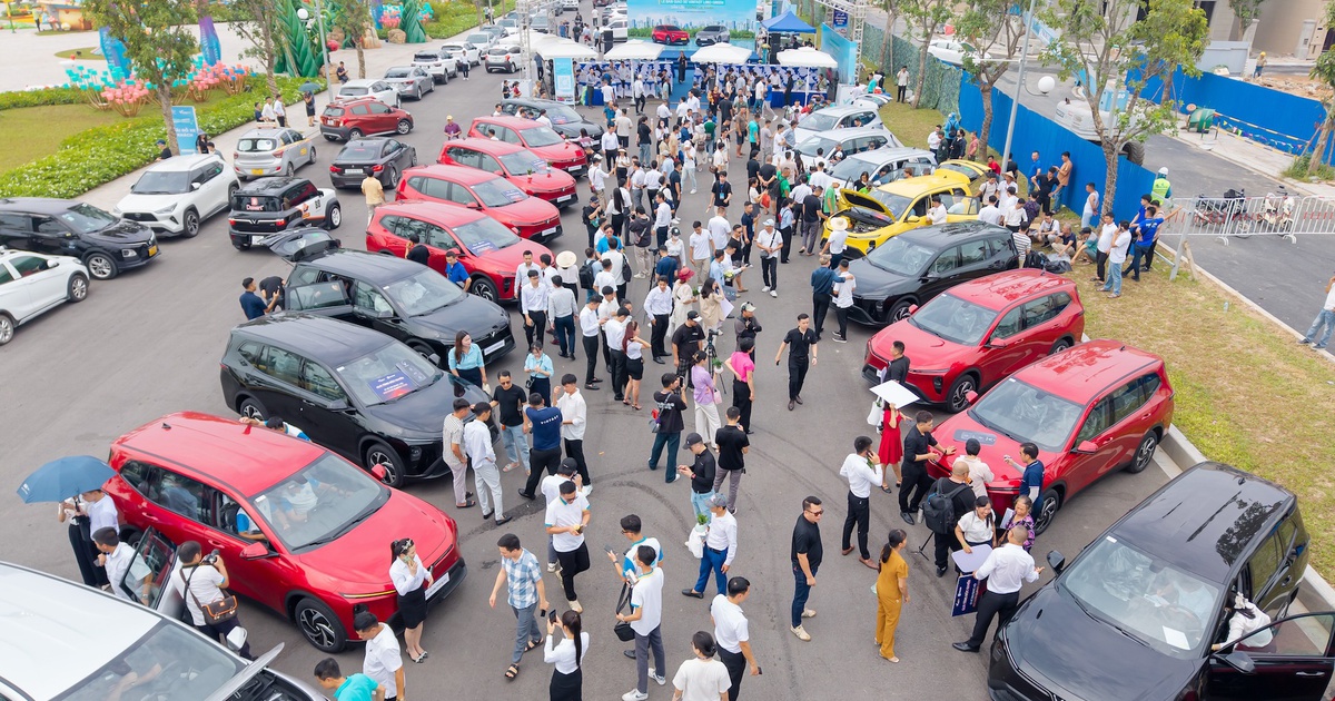 VinFast bàn giao lô xe Limo Green chuyên vận tải đầu tiên cho khách hàng