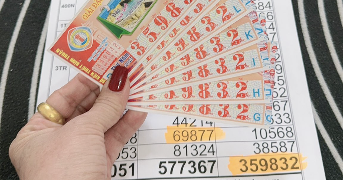 Tr&uacute;ng độc đắc xổ số miền Nam: Người đ&agrave;n &ocirc;ng lấy tiền mặt, sẽ tặng người ngh&egrave;o