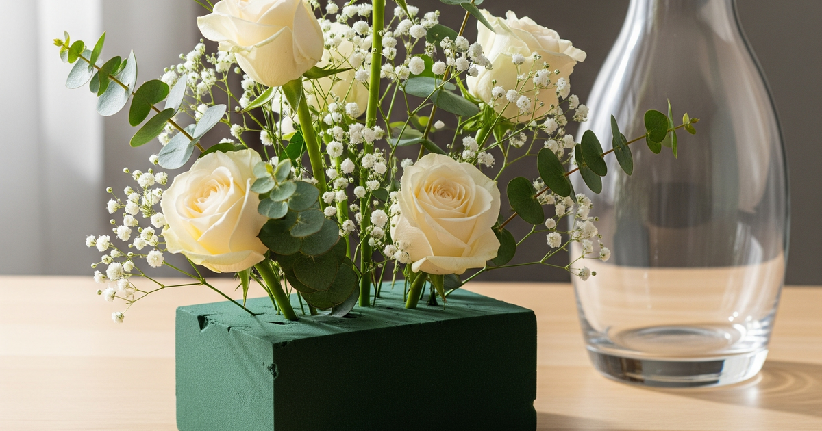 Xốp cắm hoa kh&ocirc;ng thể t&aacute;i chế: T&aacute;c hại &acirc;m thầm tới m&ocirc;i trường