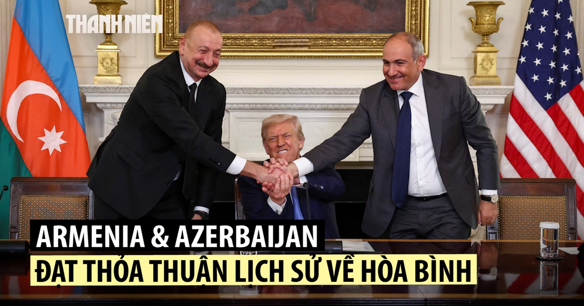 Ông Trump làm trung gian, Armenia và Azerbaijan ký tuyên bố hòa bình
