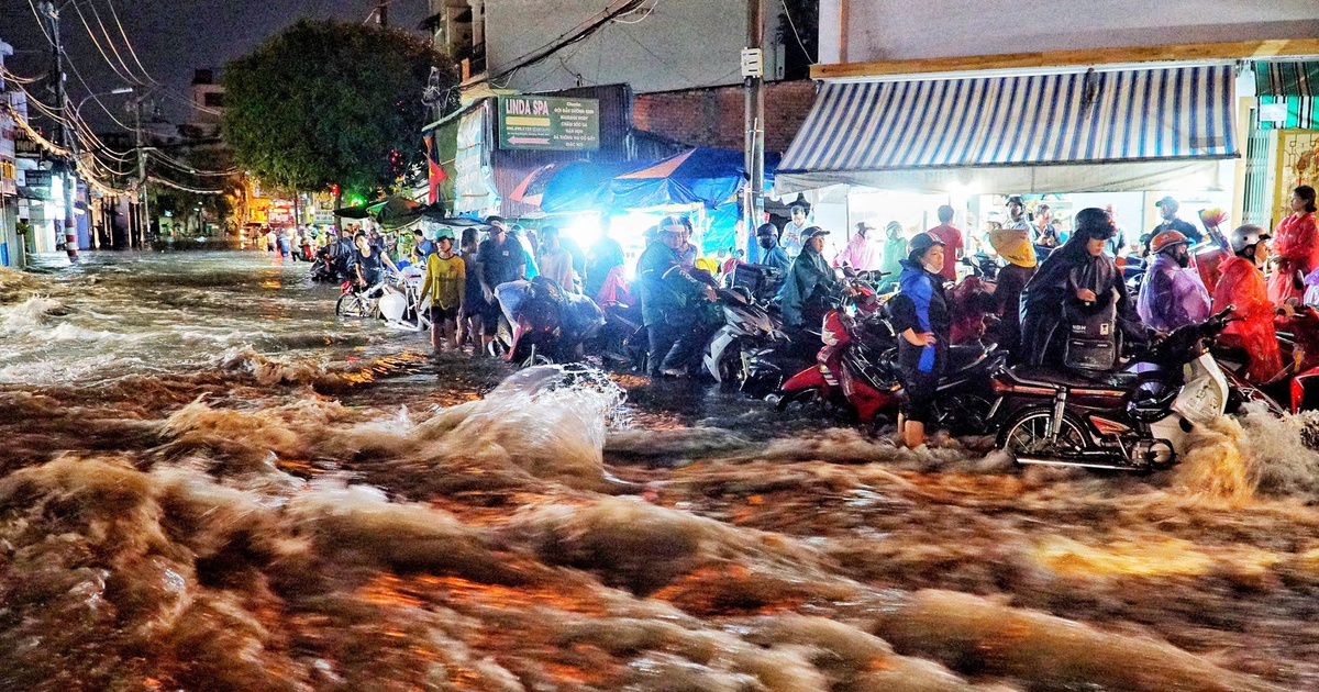 TP.HCM đón đợt mưa lớn kéo dài đến ngày 18