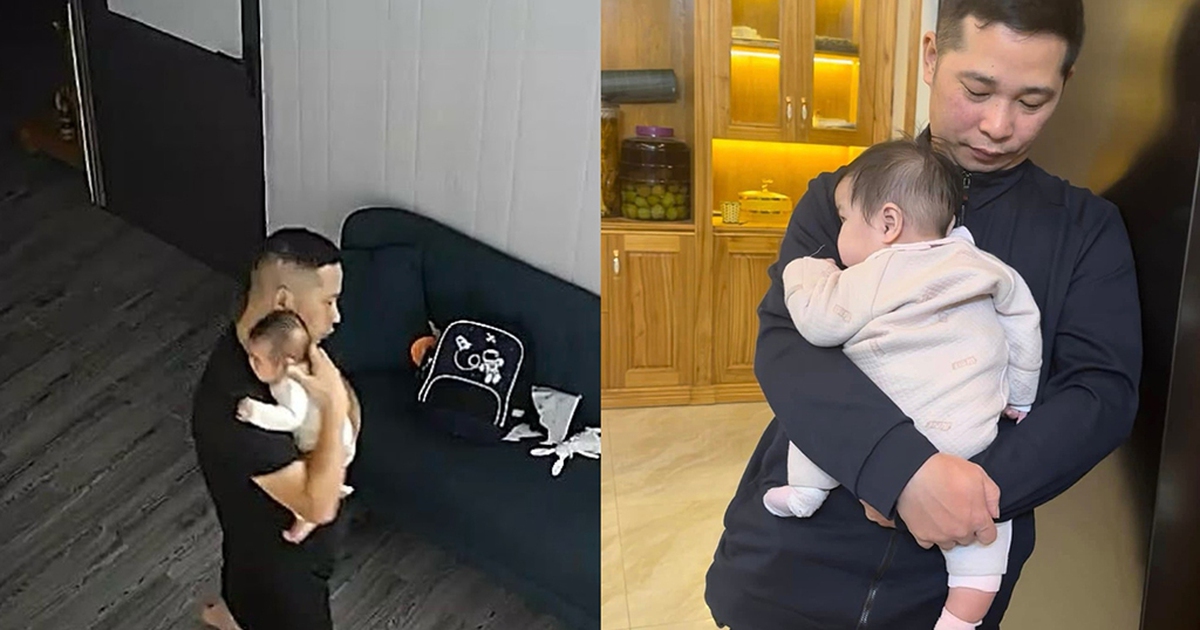 Chồng l&agrave;m hết việc nh&agrave; v&agrave; chăm con cho vợ ở cữ