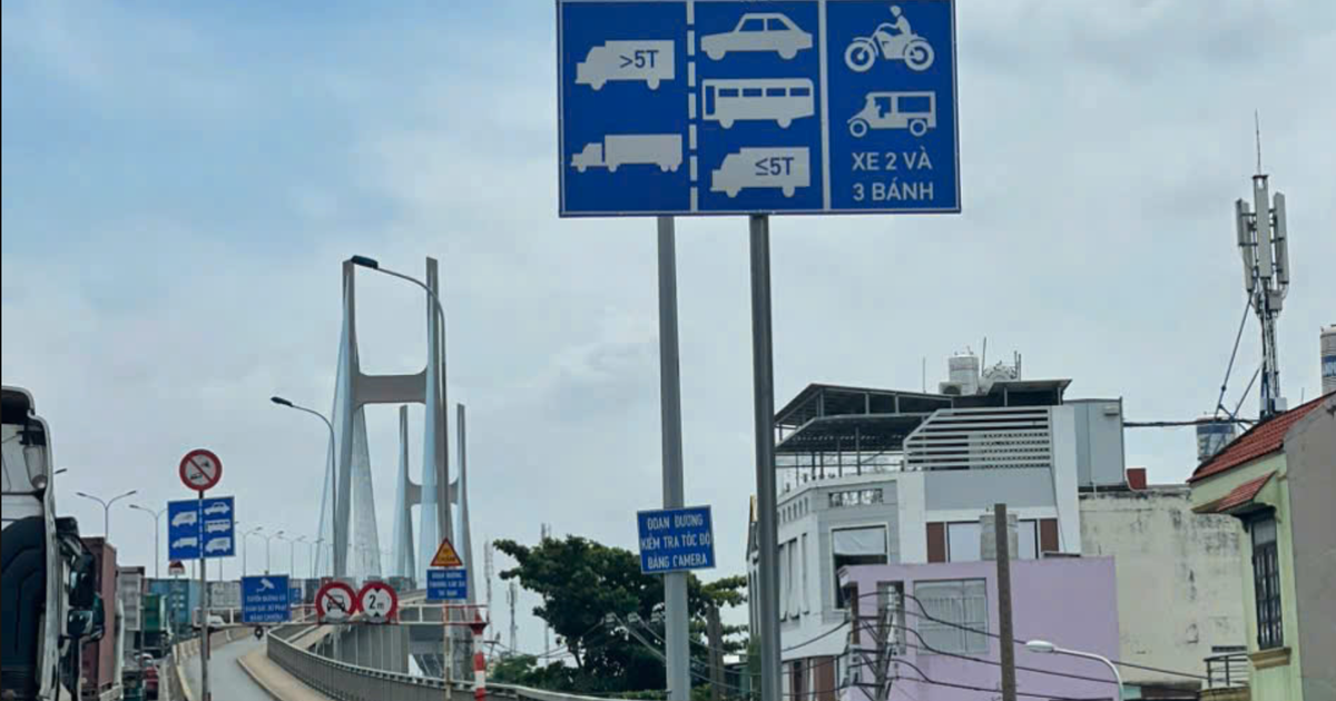 Điều chỉnh ph&acirc;n l&agrave;n đường V&otilde; Ch&iacute; C&ocirc;ng, cầu Ph&uacute; Mỹ từ 13.9: CSGT TP.HCM lưu &yacute;