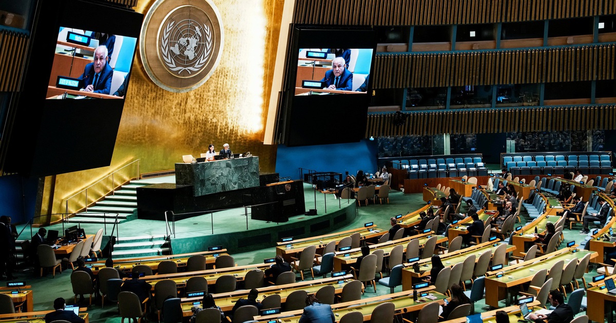 Li&ecirc;n Hiệp Quốc ủng hộ giải ph&aacute;p hai nh&agrave; nước ở Trung Đ&ocirc;ng