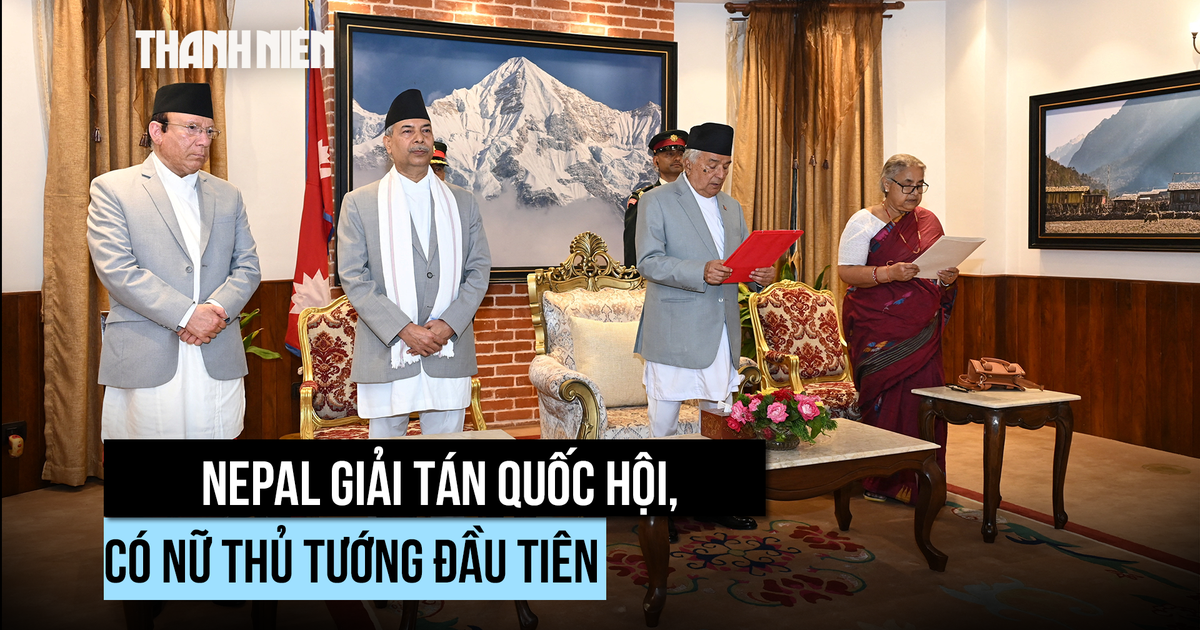 Nepal có nữ thủ tướng lâm thời, giải tán quốc hội