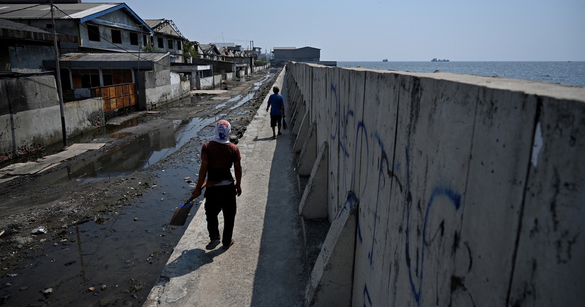 Indonesia muốn Trung Quốc hỗ trợ x&acirc;y bức tường biển 80 tỉ USD