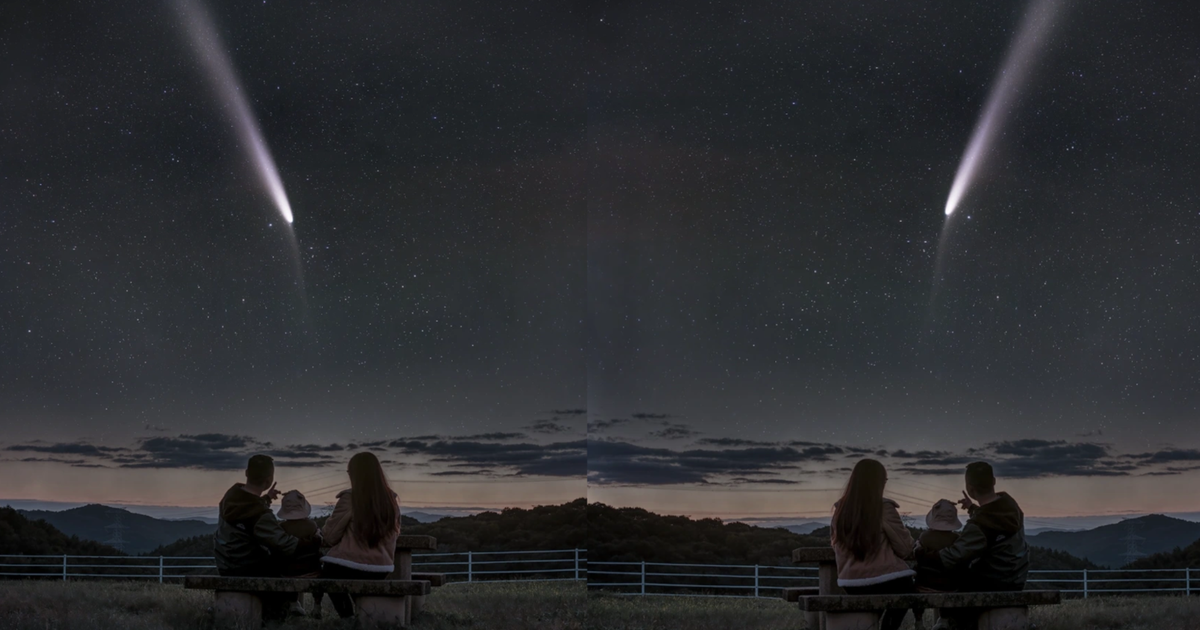 Mới ph&aacute;t hiện một sao chổi đang s&aacute;ng rực tr&ecirc;n bầu trời: Người Việt c&oacute; nh&igrave;n thấy?