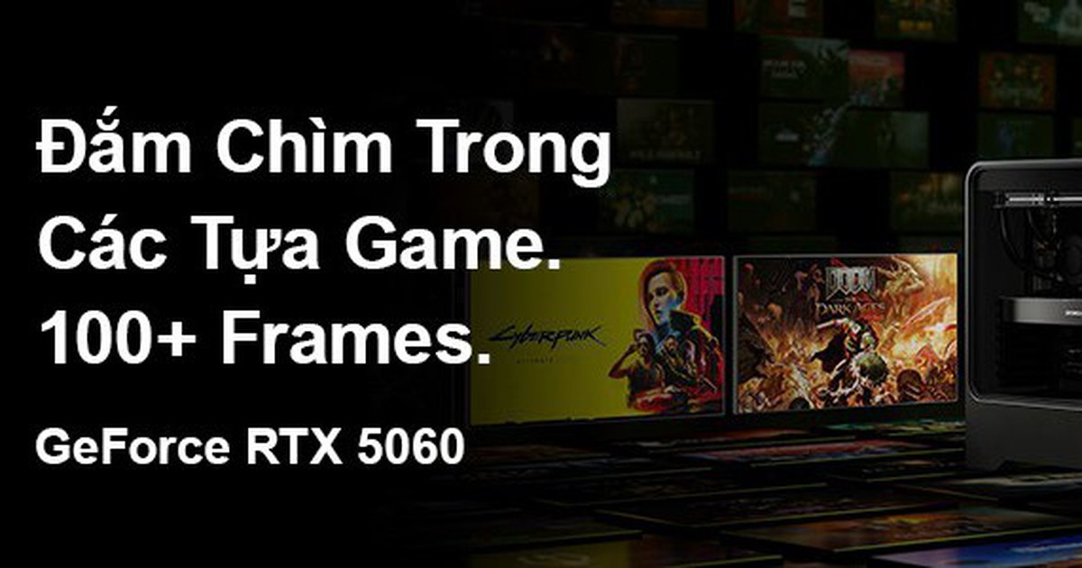 Hướng dẫn mua máy tính để bàn với dòng card đồ họa GeForce RTX 5060