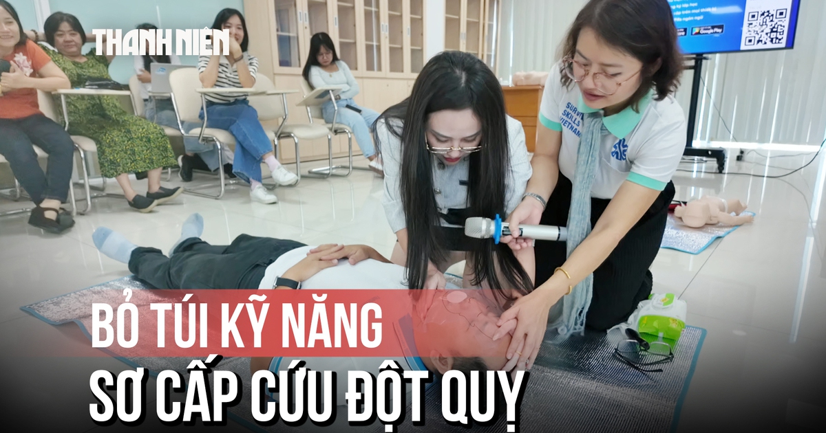 Bỏ túi kỹ năng sơ cấp cứu đột quỵ – Cứu người trong gang tấc