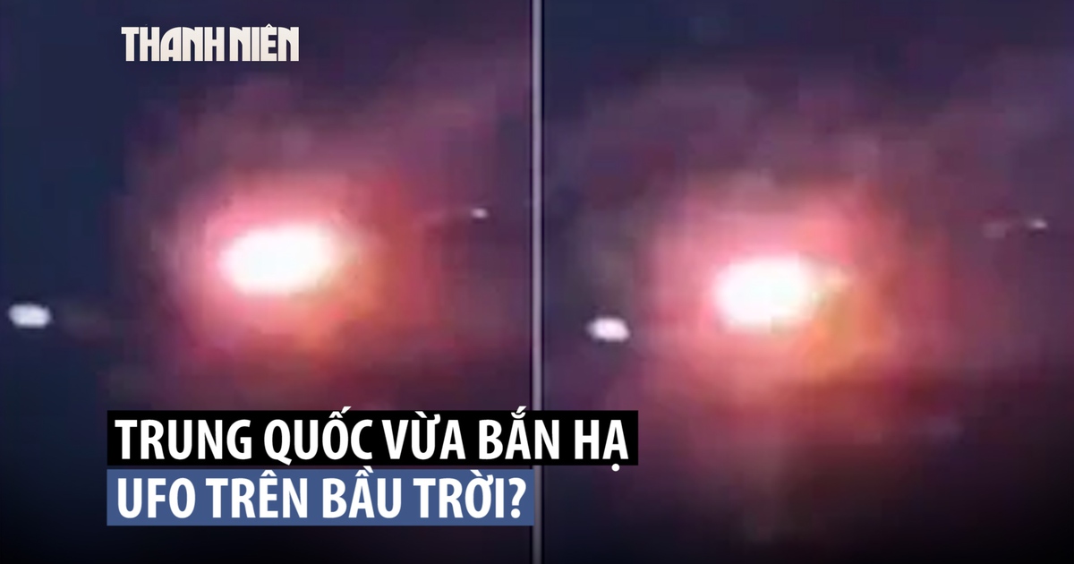 Thiên thạch hay đánh chặn UFO? Bí ẩn vụ nổ trên bầu trời Trung Quốc