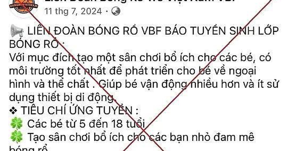 &#039;Sập bẫy&#039; lừa đảo tuyển sinh b&oacute;ng rổ online, phụ huynh mất hơn 100 triệu