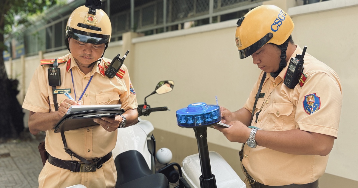 Nộp phạt tại chỗ cho CSGT TP.HCM bằng c&aacute;ch qu&eacute;t QR: Những lỗi vi phạm n&agrave;o?