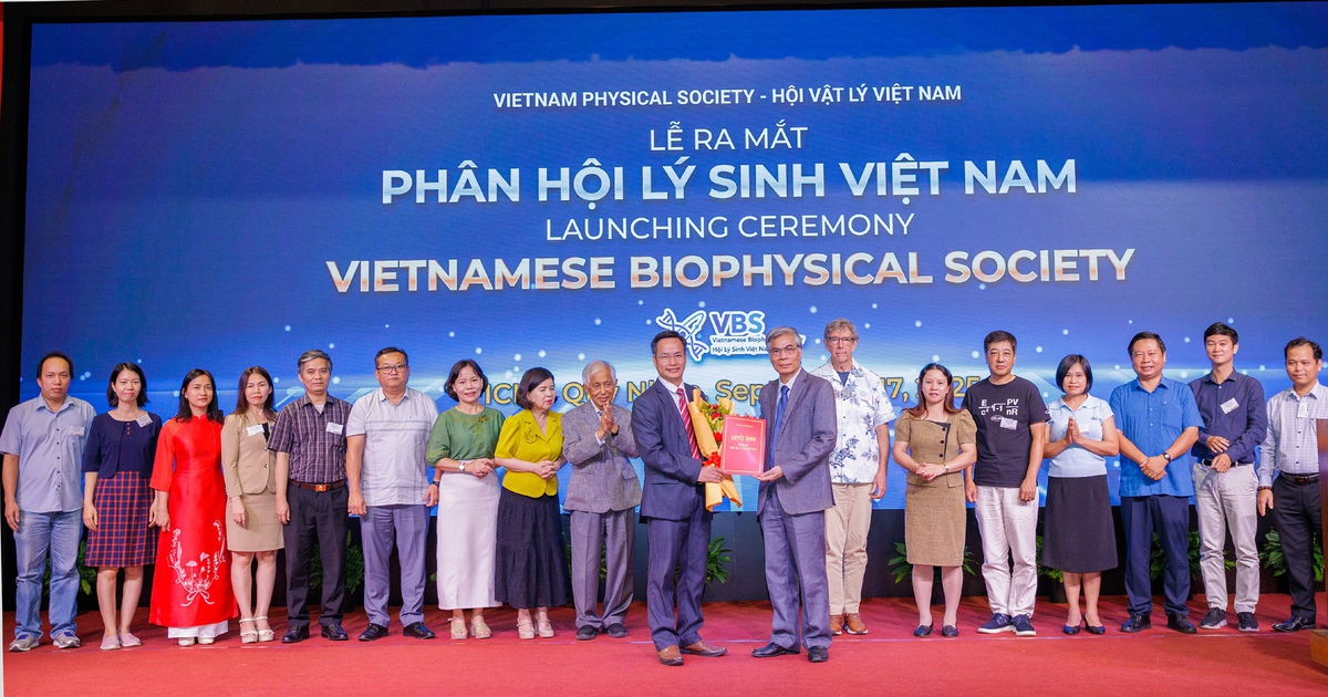 Thành lập Hội Lý sinh Việt Nam, mở đường cho nhiều nghiên cứu ứng dụng