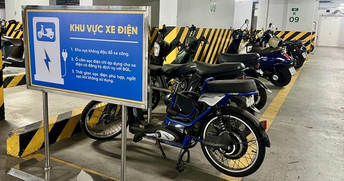 Ban h&agrave;nh quy chuẩn an to&agrave;n chung cư c&oacute; trạm sạc xe điện trước ng&agrave;y 15.10