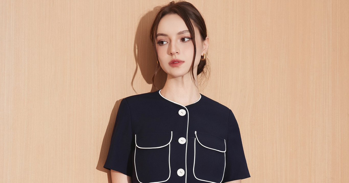 Nâng cấp phong cách mùa thu với bản phối áo và chân váy dài