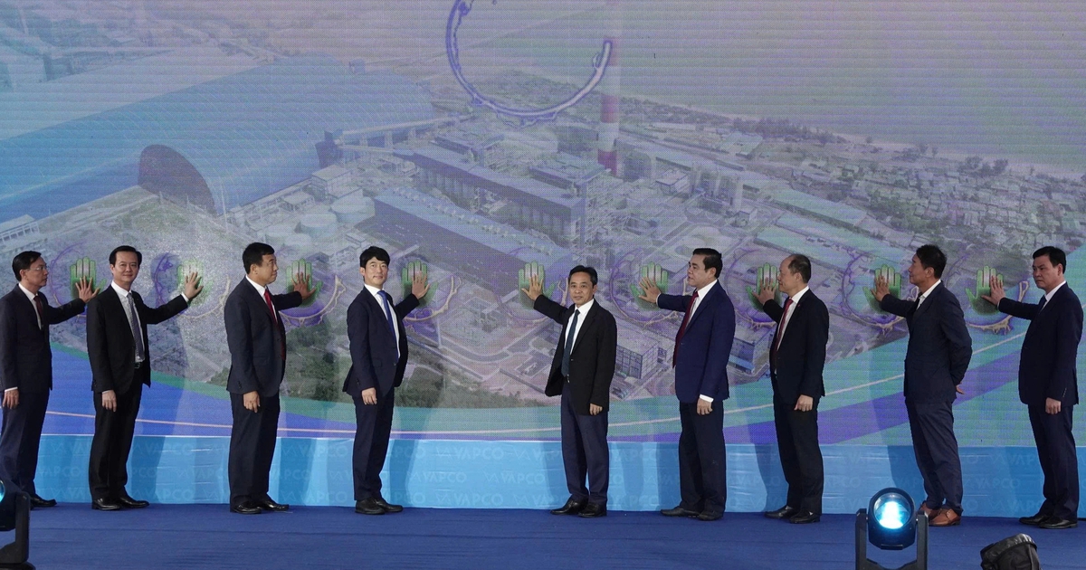 Khánh thành tổ máy số 1 Nhà máy nhiệt điện Vũng Áng II