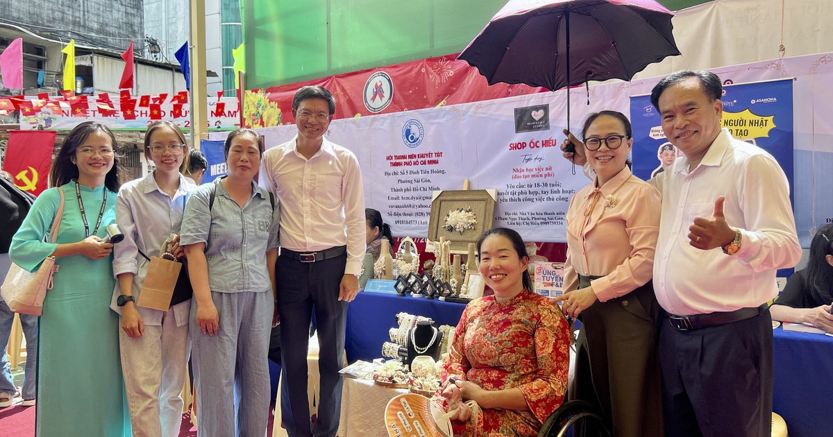 TP.HCM: Hơn 500 cơ hội việc l&agrave;m mở rộng c&aacute;nh cửa cho người khuyết tật