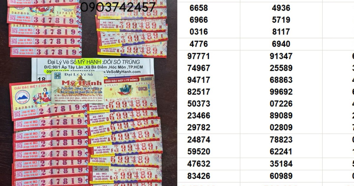 Kh&aacute;ch mua 10 tờ tặng h&agrave;ng x&oacute;m 2 tờ, tr&uacute;ng độc đắc xổ số miền Nam