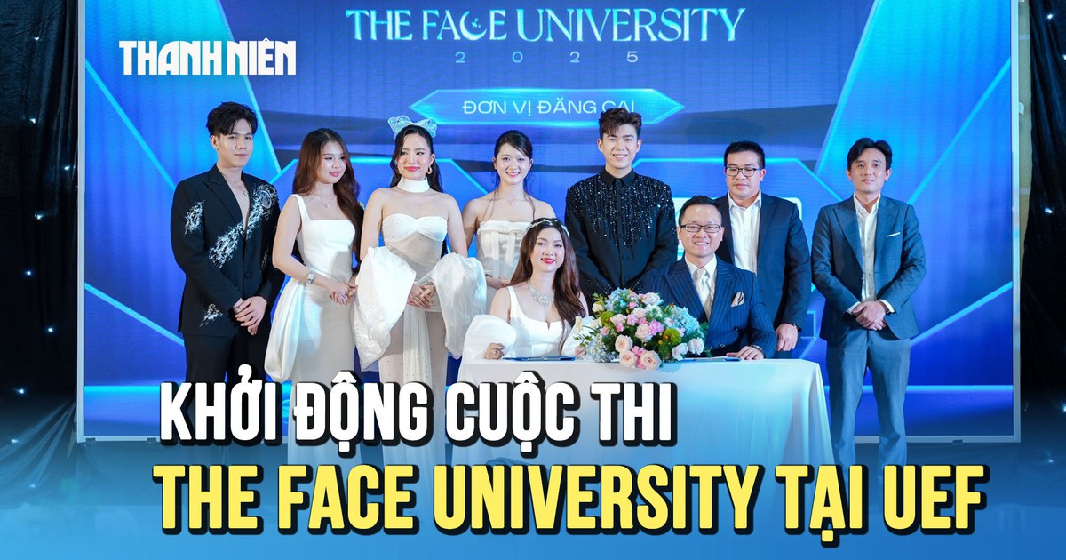 Trường ĐH Kinh tế - Tài chính TP.HCM khởi động The Face University 2025 với giải thưởng hơn 2 tỉ đồng