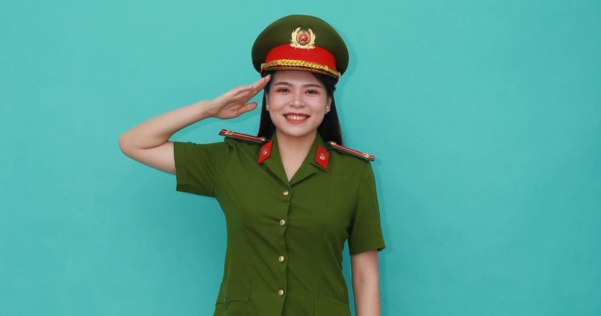 Kết th&uacute;c h&agrave;nh tr&igrave;nh ki&ecirc;n cường, nữ chiến sĩ c&ocirc;ng an để lại một trời thương nhớ