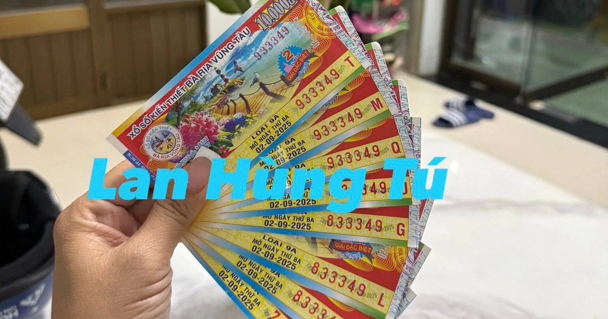 Qu&agrave; Quốc kh&aacute;nh mang lại may mắn: Tr&uacute;ng 8 tờ xổ số miền Nam ng&agrave;y 2 th&aacute;ng 9