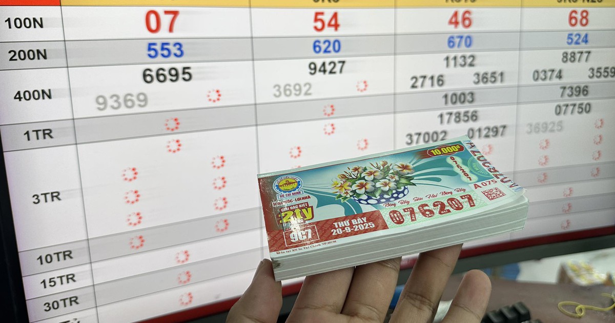 Xổ số miền Nam ng&agrave;y 20 th&aacute;ng 9: Vừa xuất hiện 140 tờ tr&uacute;ng đ&agrave;i TP.HCM