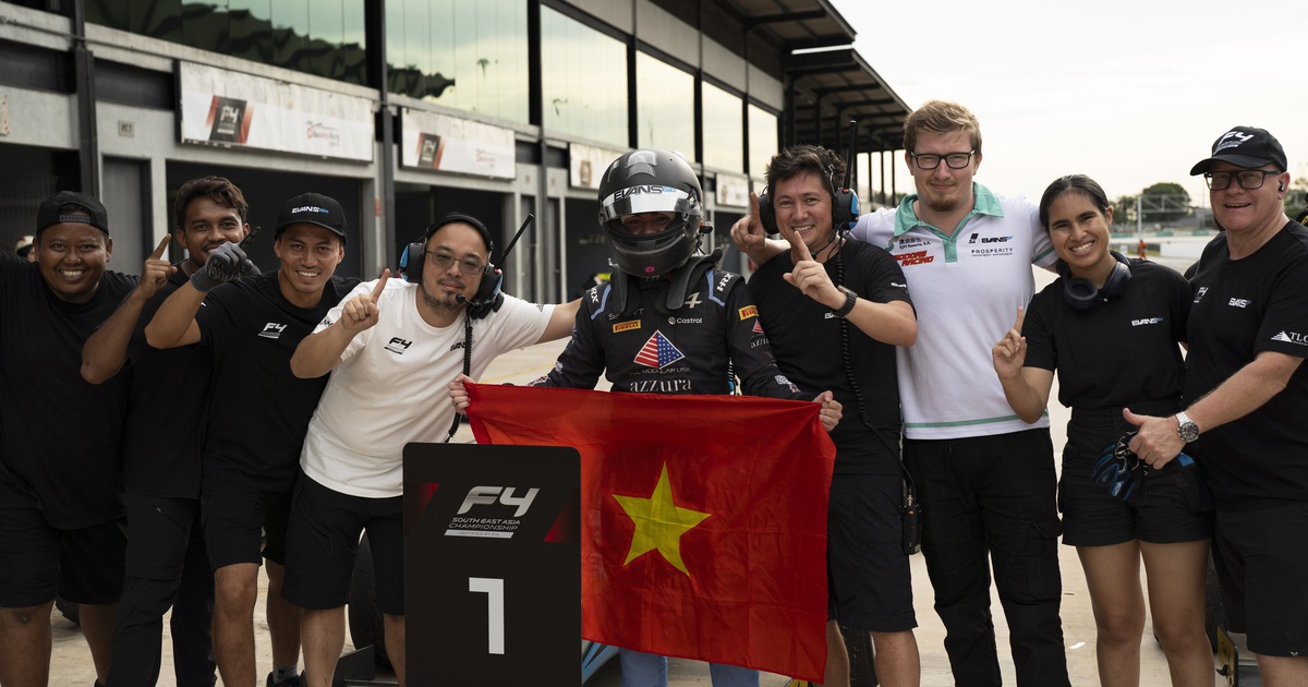 Tay đua Việt Nam 17 tuổi Hoàng Đạt Sawer tạo kỳ tích F4 Đông Nam Á