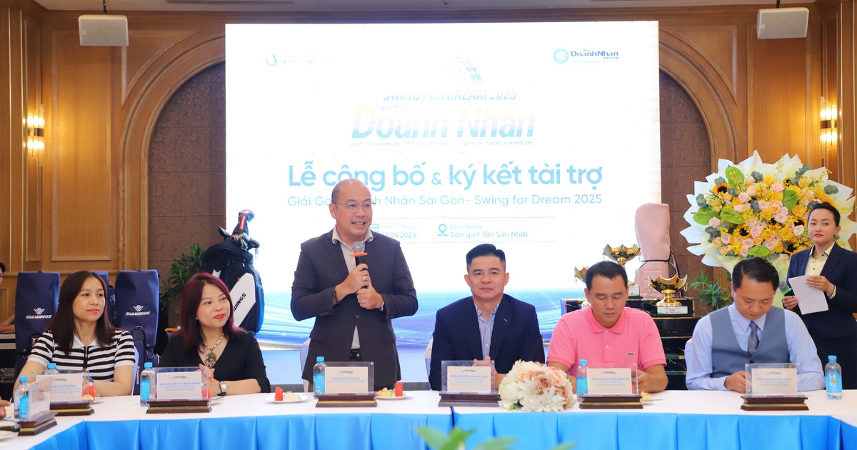 Giải golf doanh nhân Sài Gòn nối nhịp cầu nhân ái, cú ‘hole in one’ trị giá 1,8 tỉ đồng