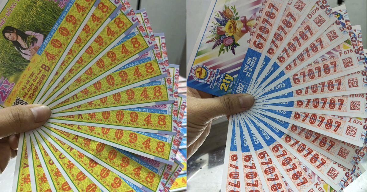 Xuất hiện 28 v&eacute; tr&uacute;ng xổ số miền Nam ng&agrave;y 22 th&aacute;ng 9 đ&agrave;i TP.HCM, Đồng Th&aacute;p