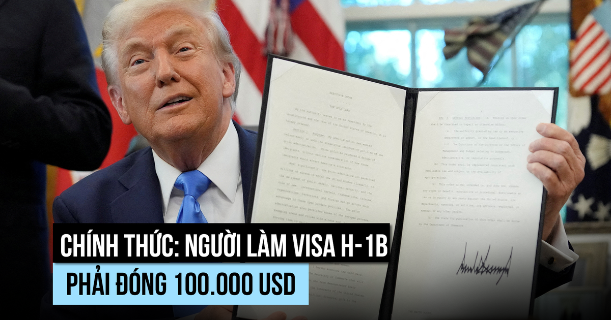 Tranh cãi quanh mức phí 100.000 USD cho visa H-1B của Mỹ