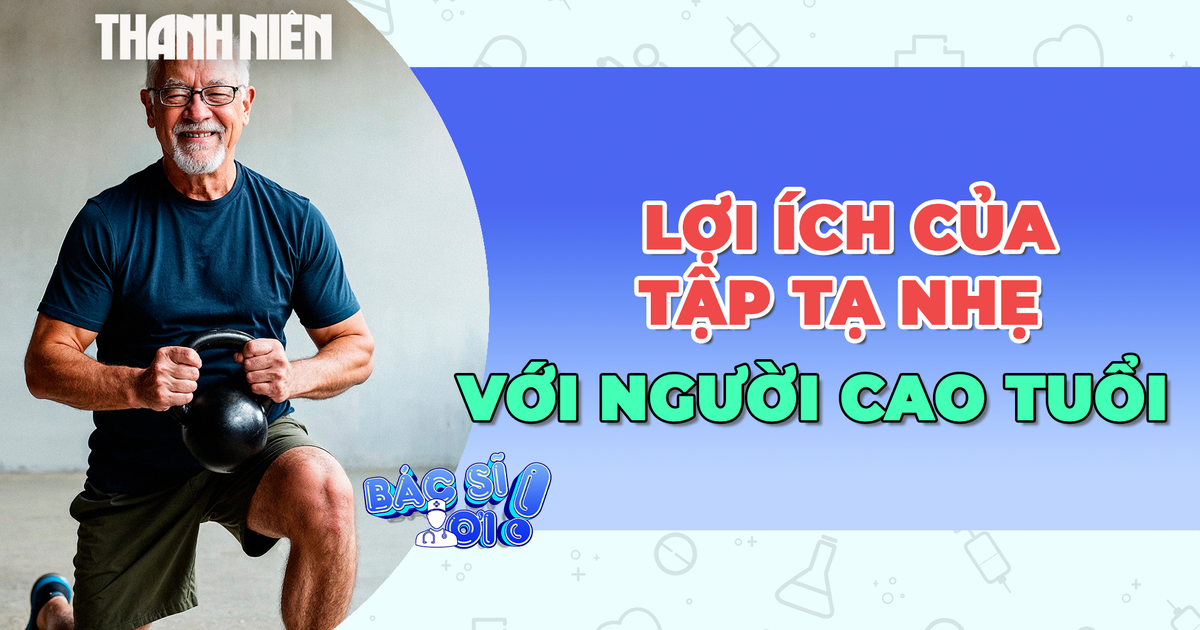 Tập tạ nhẹ và những lợi ích không ngờ đến cho người trung niên