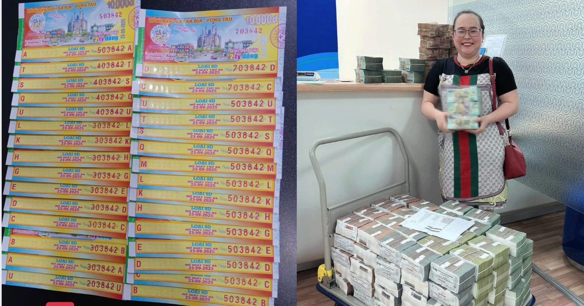 Người từng tr&uacute;ng 34 tỉ đồng lại tr&uacute;ng xổ số miền Nam ng&agrave;y 23 th&aacute;ng 9