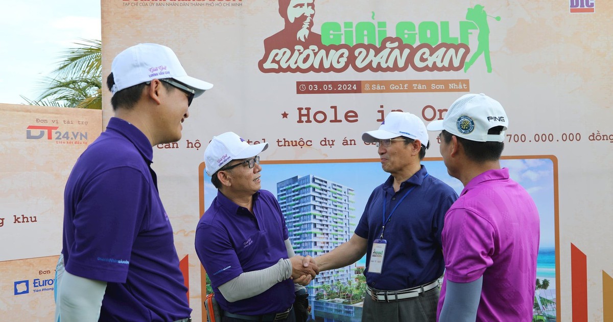Giải golf Tạp chí Doanh Nhân Sài Gòn: Gây quỹ học bổng, tranh Cúp Lương Văn Can