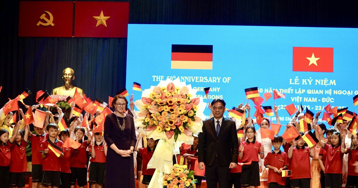 TP.HCM kỷ niệm nửa thế kỷ Việt Nam v&agrave; Đức đồng h&agrave;nh
