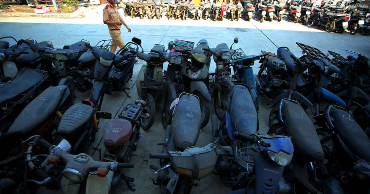 Thực hư việc CSGT TP.HCM b&aacute;n đấu gi&aacute; hơn 1.200 xe vi phạm, gi&aacute; từ 370.000 đồng/chiếc