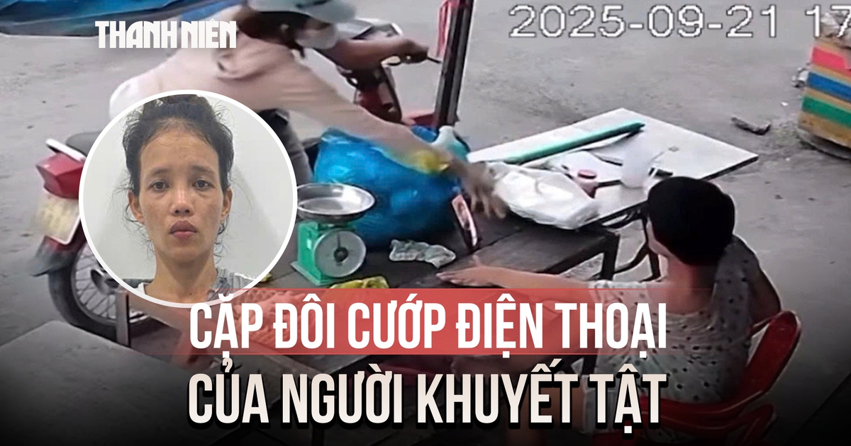 Phẫn nộ cặp đôi cướp điện thoại của người khuyết tật: Bắt 1 nghi phạm
