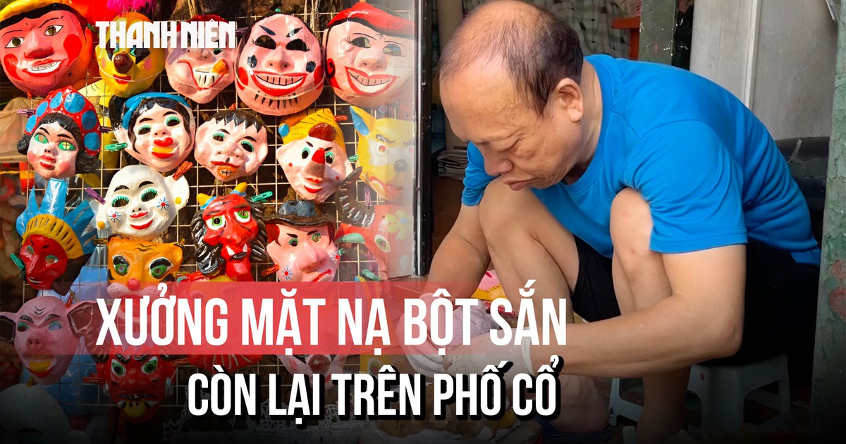 Lạ lùng mặt nạ làm bằng…sắn dây