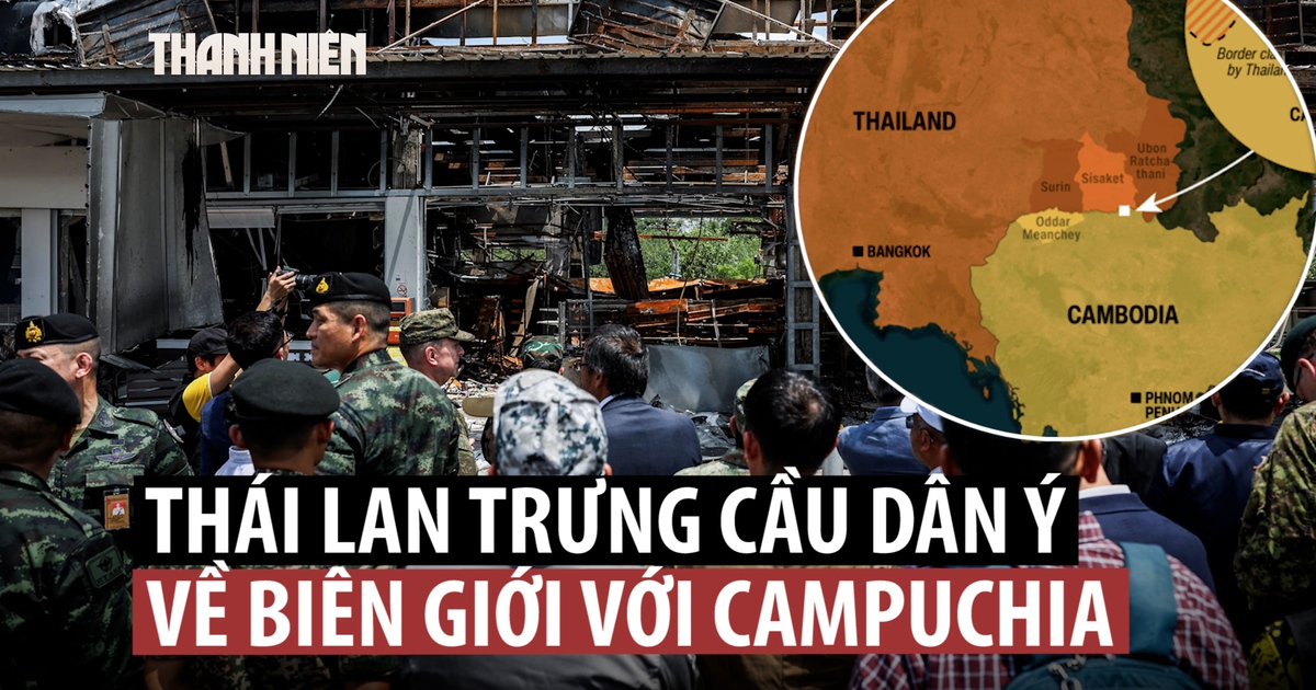 Thái Lan cân nhắc hủy thỏa thuận phân định biên giới với Campuchia?