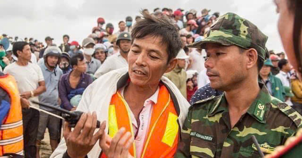 Vụ cứu nạn 2 t&agrave;u c&aacute; ch&igrave;m tại Quảng Trị: Khi người h&ugrave;ng Vietship 01 trở lại