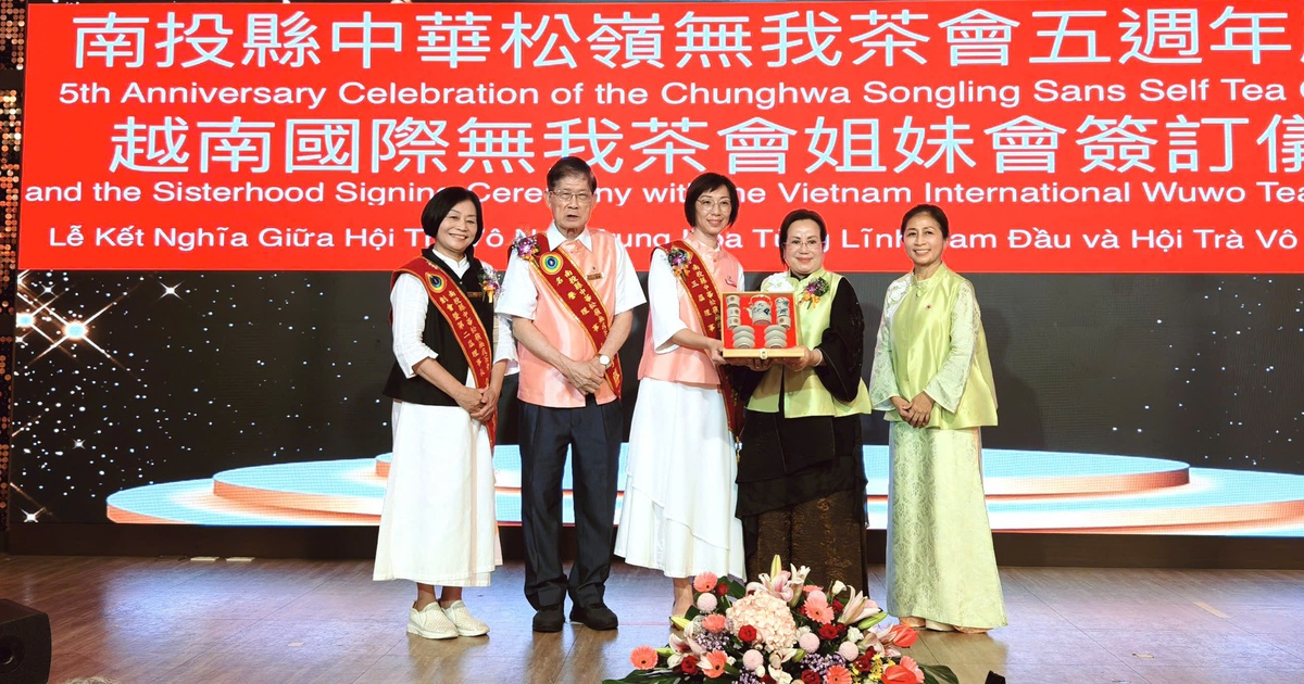 Kết nghĩa Hội tr&agrave; T&ugrave;ng Lĩnh Nam Đầu: Đưa văn h&oacute;a tr&agrave; Việt đến bạn b&egrave; quốc tế