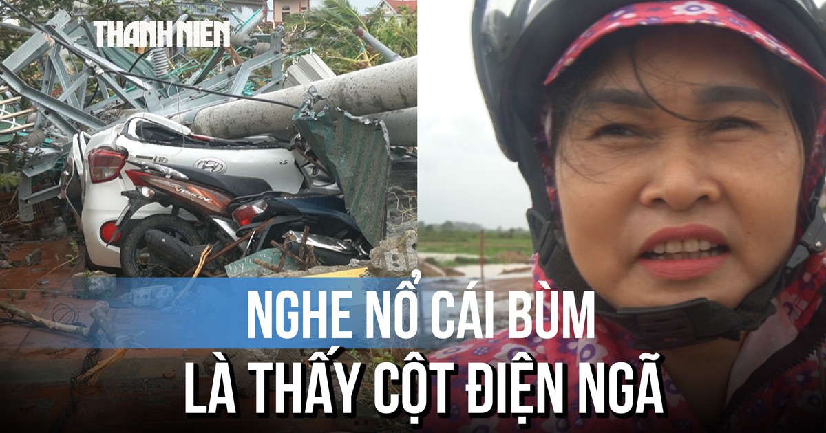 Lời kể nạn nhân trận lốc xoáy tại Thanh Hóa