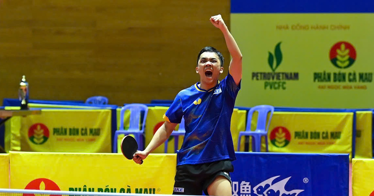 Đinh Anh Hoàng: Từ niềm hy vọng trẻ đến trụ cột của bóng bàn Việt Nam