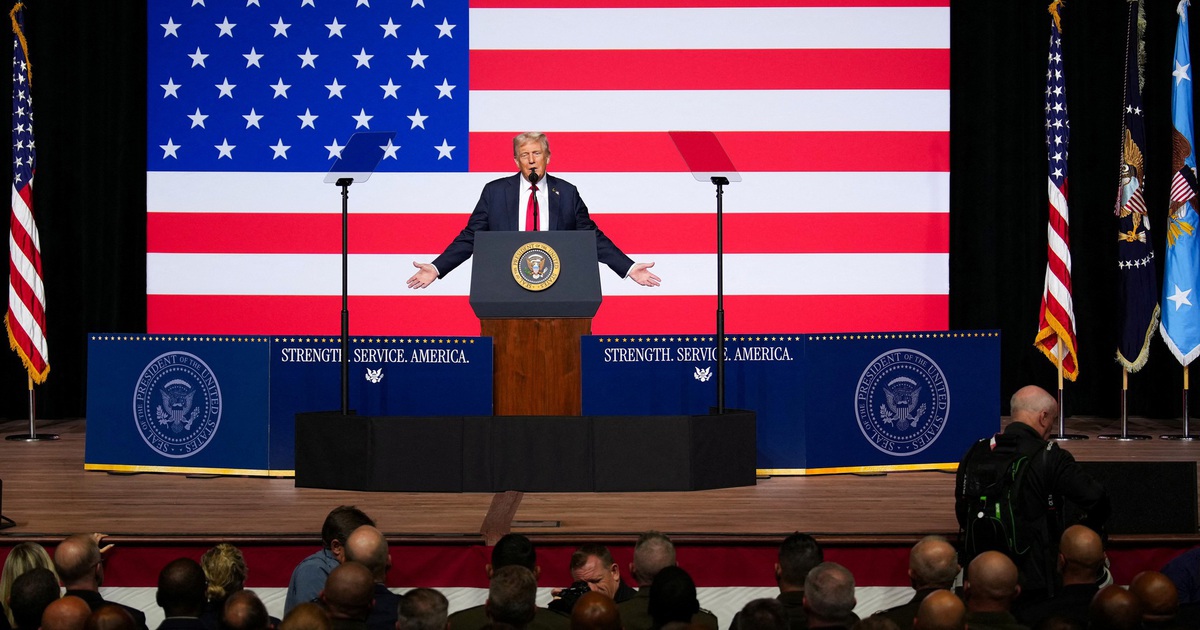 Tổng thống Trump, Bộ trưởng Hegseth n&oacute;i g&igrave; tại buổi họp với c&aacute;c tướng lĩnh cấp cao?