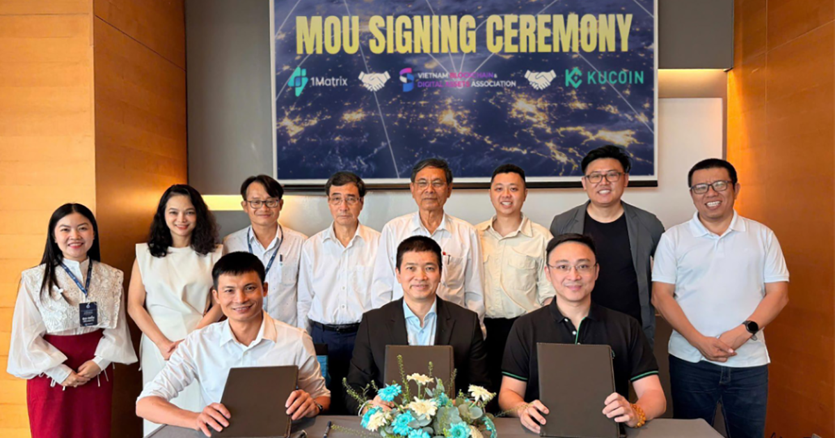 VBA, KuCoin và 1Matrix hợp tác phát triển blockchain và tài sản số tại Việt Nam