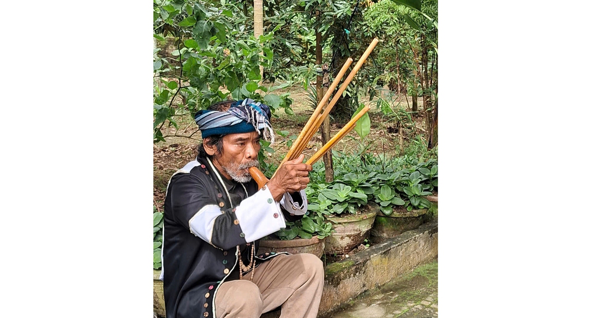 'Cây Tô Hạp' gieo mầm sử thi Raglai miền đàn đá