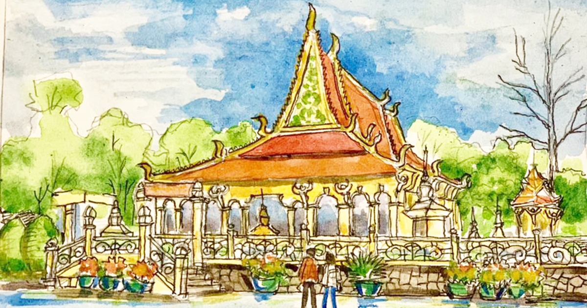 Chùa Âng, nơi được rắn và chim thần bảo vệ