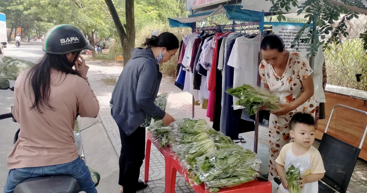Lan tỏa tr&ecirc;n mạng x&atilde; hội: Người thầm lặng đứng sau sạp rau 0 đồng